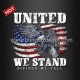 Heat Transfer DTF Film UNITED We Stand Vinyl for July 4th Shirt